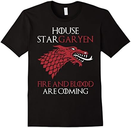 Men's House StarGaryen Tshirt Medium Black
