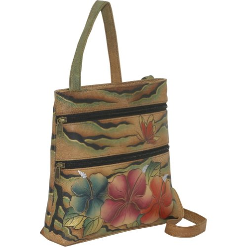 Anuschka Small Travel Companion: Rose Antique