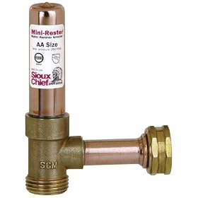 Sioux Chief Mfg 660-H 3/4-Inch Female Swivel Hose Thread by 3/4-Inch Male Hose Thread Mini Rester