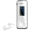 Philips 4GB Sports Audio MP3 Player w/ FM - White (Mix Sports Clip)