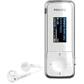 Philips 4GB Sports Audio MP3 Player w/ FM - White (Mix Sports Clip)