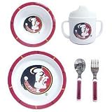 Florida State Seminoles NCAA Children's 5 Piece Dinner Set by Duck House