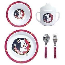 Florida State Seminoles NCAA Children's 5 Piece Dinner Set by Duck House