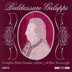 Baldassare Galuppi: Complete Piano Sonatas, Vol. 3 under Galuppi, Baldassare in The Music Store