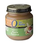 O Organics Baby Banana Apple Stage 2 Baby Food, 4 Ounce Jars