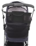 Hängetasche Einkaufstasche für Kinderwagen mit Getränkehalter