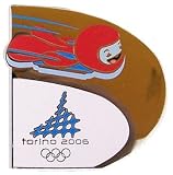 Torino 2006 Olympics Mascot Skeleton Pin