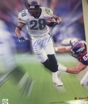 Fred Taylor signed Jacksonville Jaguars 16x20 Photo