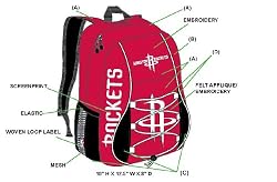 Concept One Houston Rockets Backpack