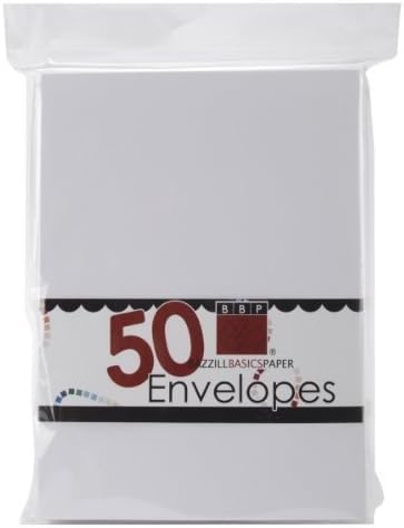 Bazzill Basics A7 Envelopes 50/Pkg-Avalanche