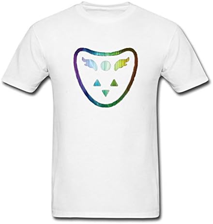 Delta Rune Undertale Short Sleeve T-shirt For Men Shirt White Xx-large