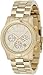 Michael Kors Watches Gold Chronograph Runway (Gold)