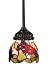 Landmark 078-TB-19 Fruit Mix-N-Match 1-Light Pendant, 23-1/2-Inch H, Tiffany Bronze