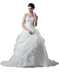 Organza/Satin/Tulle Applique Beaded Spaghetti Strap Evening Dress 