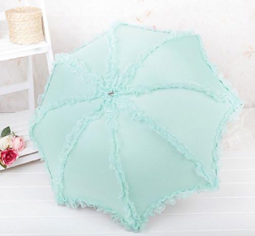 MiiHome New Style Anti-uv Protection Parasols/ Umbrella Only for Ladies , Protect Your Skin in Hot Summer Day! (green)