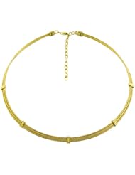 14 Karat Yellow Gold Carnival Adjustable Choker Necklace