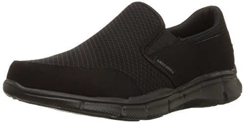 Skechers Sport Men s Equalizer Persistent Slip-On Sneaker,Black,11.5 M US