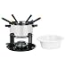Trudeau Multi 12-Piece Stainless-Steel Fondue Set