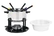 Trudeau Multi 12-Piece Stainless-Steel Fondue Set