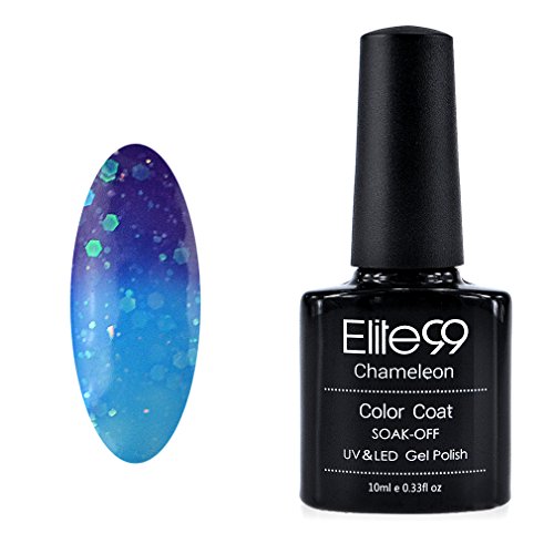 Chameleon Temperature Changing Colour Nail Lacquers Soak Off UV LED Gel Polish Indigo - Blue Chameleon Temperature Changing Colour Nail Lacquers Soak Off UV LED Gel Polish Indigo - Blue