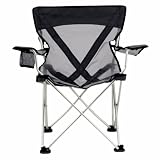 Mesh Deluxe Travel Chair - Black