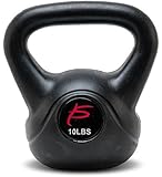 ProSource Vinyl Kettlebell Weights for Full Body Workouts, 10 to 35 pounds