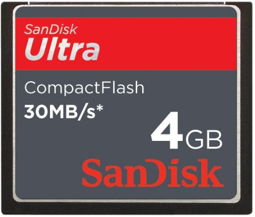 SanDisk SDCFH-004G-A11 4GB 30MB/s ULTRA CF Card (US Retail Package)