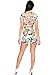 iecool New Sexy Romper Jumpsuit Deep V - Neck Floral Prints Club Trousers Small