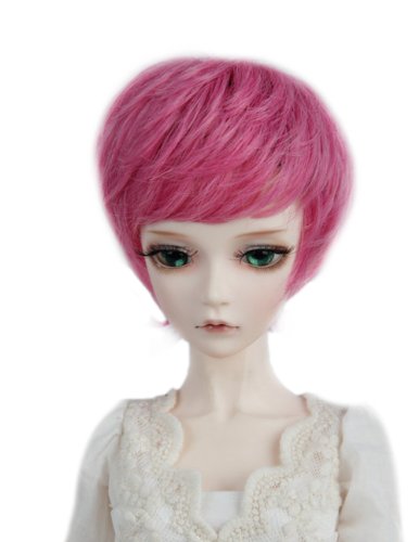 Cool2day Fashion Beautiful BJD Style Short Wavy Hair Wig Costume Party Wigs (Model :JF011245)