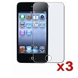 3 x ANTI GLARE MATTE SCREEN PROTECTOR FOR iPod touch 4 G