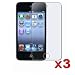 3 x ANTI GLARE MATTE SCREEN PROTECTOR FOR iPod touch 4 G...