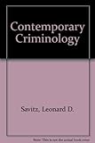 Contemporary criminology