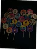 Favor 24 Monster High Cupcake Toppers