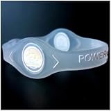 Power Balance Silicone Wristband Bracelet (Color:clear; Size: M)