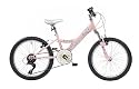 Elswick Kinder Mädchen Fahrrad Diamond, 6 Gang, rosa, Rahmenhöhe: 10 Zoll, Reifengröße: 20 Zoll (50,8 cm), 2435W20