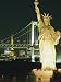 Odaiba Harbour, Rainbow Bridge, Tokyo, Japan Photographic Poster Print by Chris Kober, 18x24