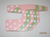 The Happy Closet Baby Closet Dividers, Pink and Green
