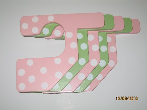 The Happy Closet Baby Closet Dividers, Pink and Green