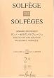 Solf�ge des Solf�ges Volume 2A sans accompagnement