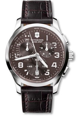 Victorinox Swiss Army Mens 241297 Alliance Brown Dial Watch