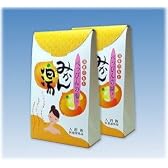温泉入浴剤【べっぴんの湯】80g3袋入り みかん湯 ギフト箱2個セット(医薬部外品)