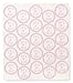 Darice It's a Baby Girl Clear Seal, 50-Piece