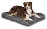 Midwest Homes for Pets 40642-SGB - Midwest Quiet Time Pet Bed Deluxe Gray Ombre Swirl 40 Inches by 27 Inches 