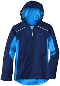 Columbia Boys 2-7 Wet Reflect Jacket, Collegiate Navy, X-Small