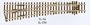 Peco HO Scale Code 100 Insulfrog #6 Left-Hand Turnout