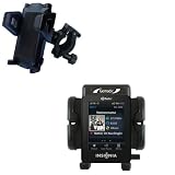 Bike Handlebar Holder Mount System for the Insignia NS-HD02 HD Radio - Gomadic Brand