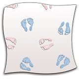 Transparent Bag - Medium: Footprints