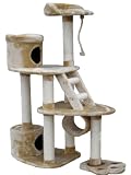 Go Pet Club F37 - Go Pet Club Cat Tree Condo House 22W x 46L x 59H Beige 