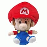 5" Official Sanei Baby Mario Soft Stu...