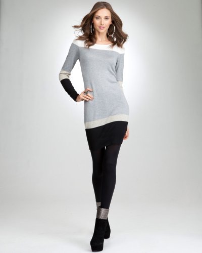 Colorblock Sweater Dress